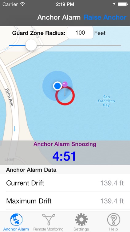 Anchor Alarm for Sail and Power Boaters screenshot-3