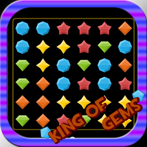 King Of Gems - Match 3 Puzzle icon