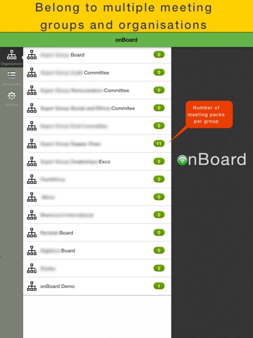 onBoard - Manage your meeting & boardroom packs and annotate pdf screenshot 3