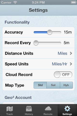 Geo Tracker: GPS Tracking screenshot 3