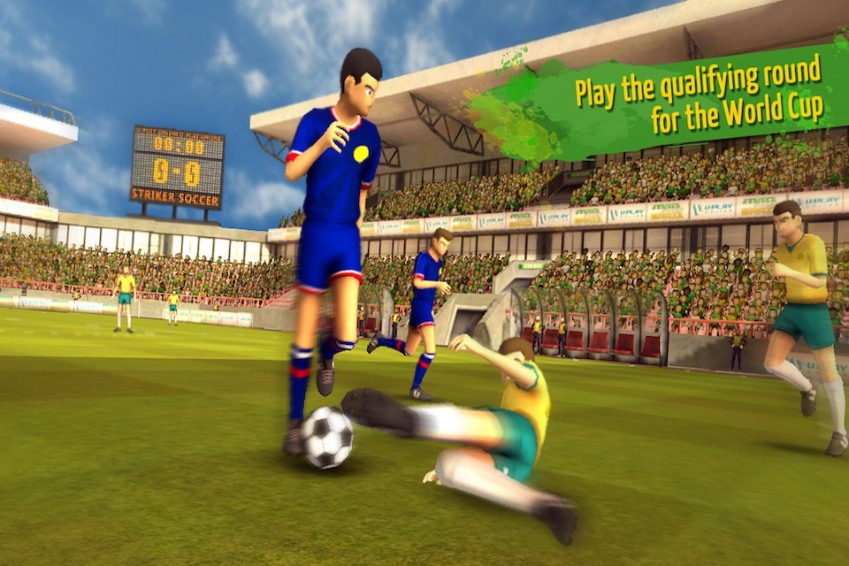 Striker Soccer Brazil: lead your team to the top of the world screenshot 2