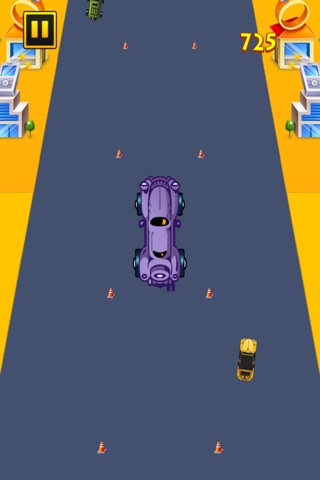 Wrong Way Taxi Driver FREE- Mini Cab Traffic Racer screenshot 3