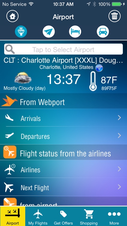Charlotte Airport Pro (CLT) Flight Tracker Radar Douglas