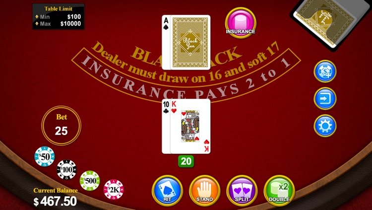 Blackjack 21 for 2014