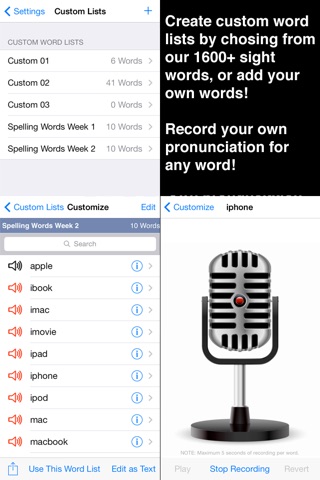 SightWords Pro screenshot 4