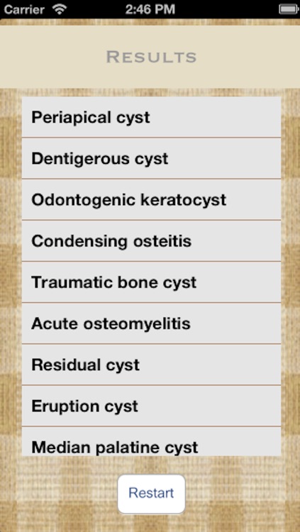 Oral Pathology Differential Diagnosis Generator