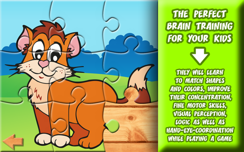 Fun Puzzle Games for Kids in HD: Barnyard Jigsaw Learning Game for Toddlers, Preschoolers and Young Children - Free screenshot 3