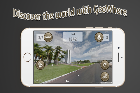 GeoWhere Accuracy Rewarded - Geography Quiz Streetview Free Game screenshot 2