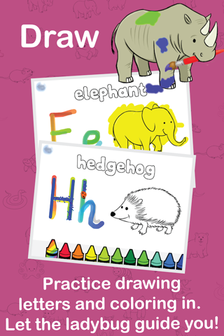 Alphabet Animals Sing and Draw screenshot 4