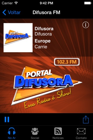 Rádio Difusora Piracicaba screenshot 2