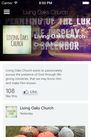 Living Oaks Church - TN screenshot 2