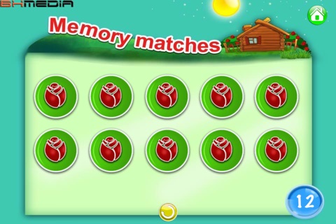 Memory Matches - free matching pair game for kids screenshot 2