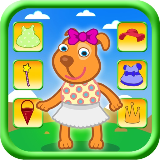 Dressing up Dog Game Pro - Kids Safe App No Adverts