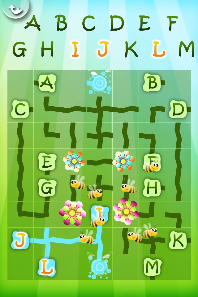 Magic Garden with Letters and Numbers - A Logical Game for Kids screenshot 3