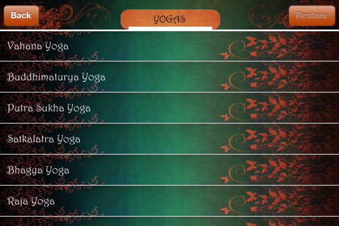 Vedic Astrology Yoga screenshot 2