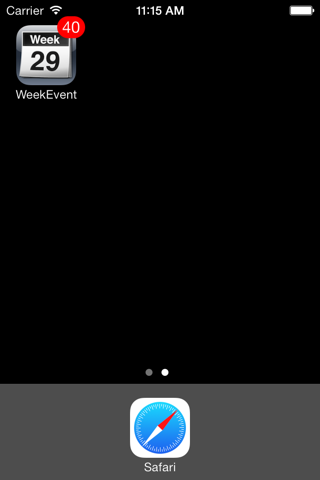 Week Event screenshot 3