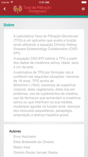 Taxa de Filtração Glomerular - TelessaúdeRS(圖3)-速報App