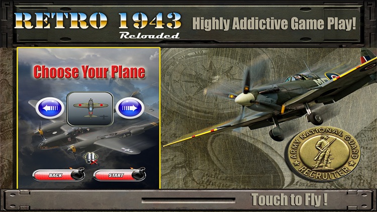 Retro 1943 Reloaded Free - Normandy Ace Spitfire Flight Commander