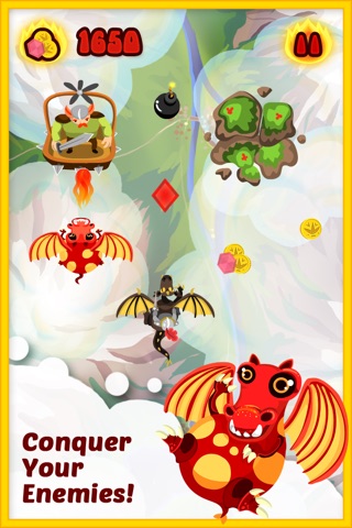 Dragon Wings Story Free - Chase Knights and Hunt Treasure screenshot 3