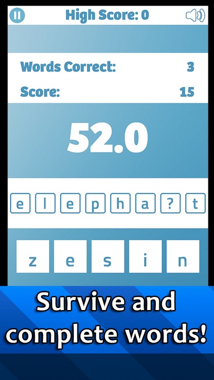 Word Complete - A Letter Word Spelling game screenshot-4