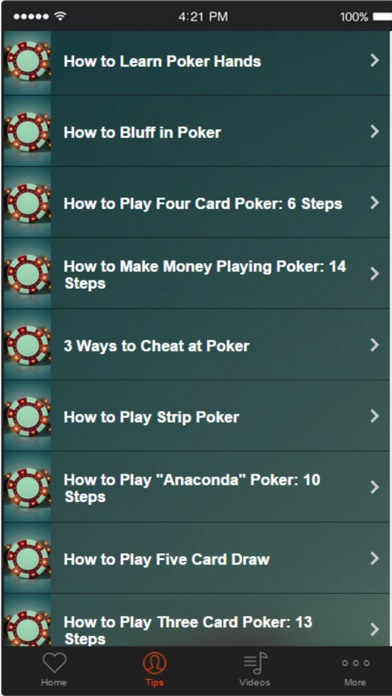 How to cancel & delete Poker Tips - Learn How to Play Poker from iphone & ipad 2