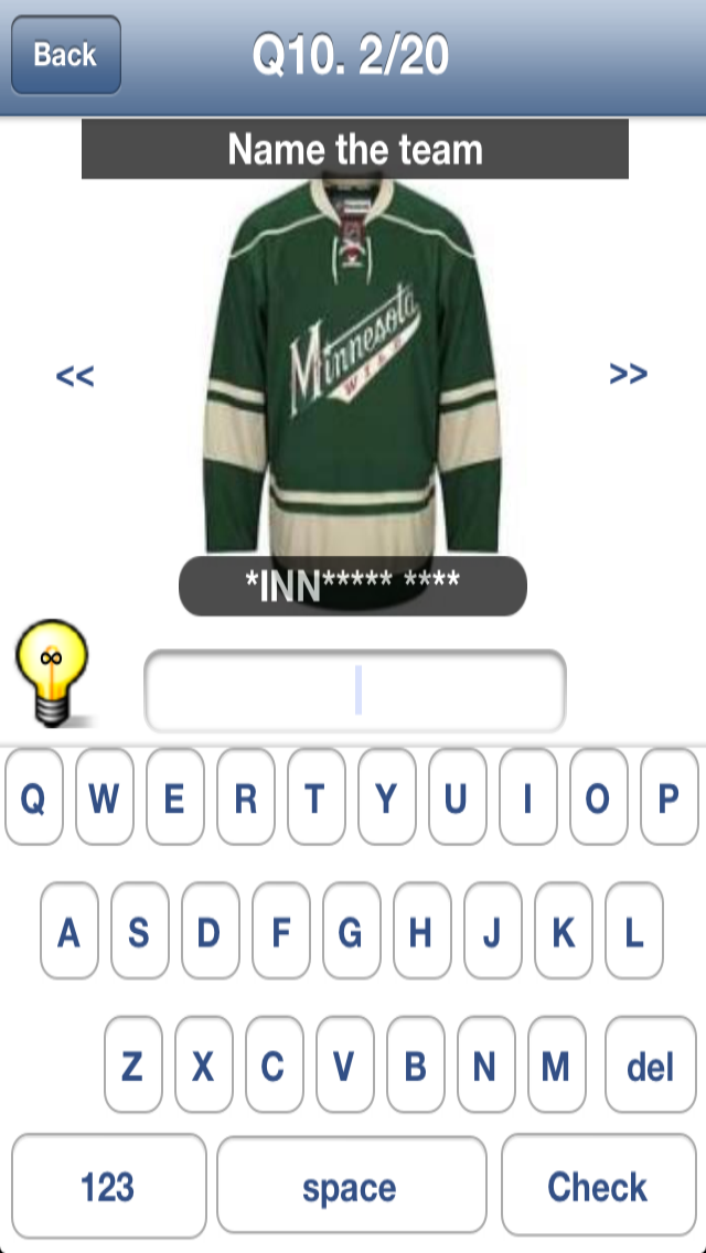 Ice Hockey Quiz - Top Fun Jersey Uniform Game screenshot