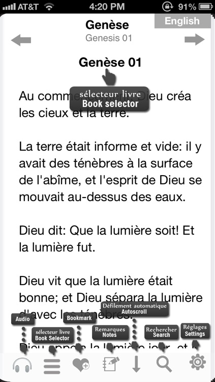 La Bible (Louise segond) + Audio screenshot-3