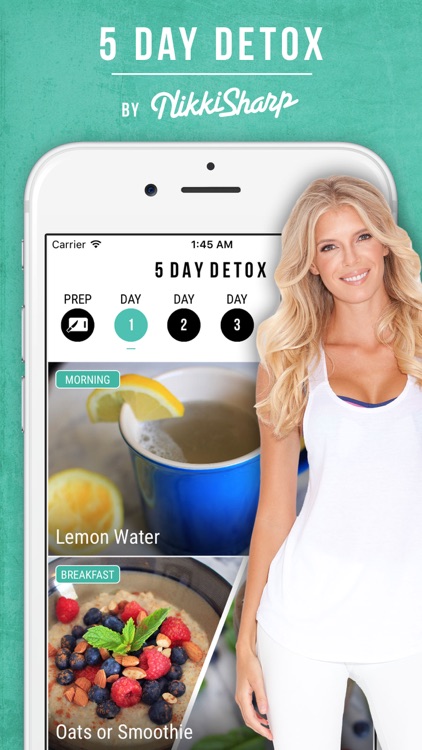5 Day Detox by Nikki Sharp screenshot-0