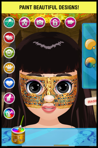 Baby Face Paint Makeover Spa - fashion salon doctor & little games for kids (boys & girls) screenshot 2