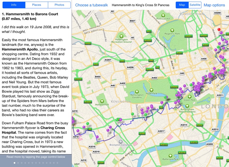 Tubewalker for iPad