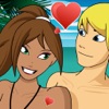 Kissing At the Beach - Girl Game