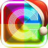 ネオンカラーホーム画面棚壁紙メーカー - iOS 7 Edition