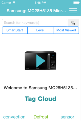 Showhow2 for Samsung MC28H5135 Microwave screenshot 2