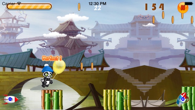 Super Ninja Panda Bamboo Country Escape: Kung Fu Jump Saga(圖5)-速報App