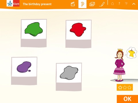 The birthday present, Englisch lernen in der Grundschule Klasse 2 - 4 mit Klett nach dem offiziellen Lehrplan screenshot 2