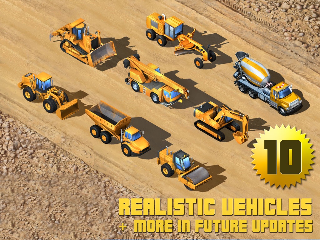 Kids Vehicles: Construction HD for the iPad screenshot 4