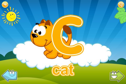 Cute Animal Alphabet (None Ads) - The Kids's English ABC screenshot 2