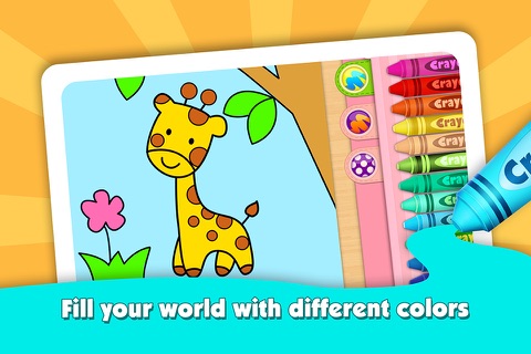 ABC Paint Book - Kids Color: Animal Art screenshot 2