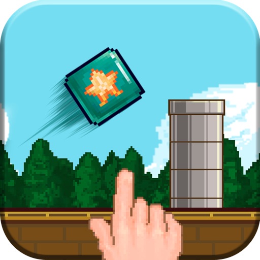 Flappy Box - Jump across obstacles, Simple concept tough to master! iOS App