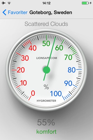 Hygrometer - Air humidity screenshot 2