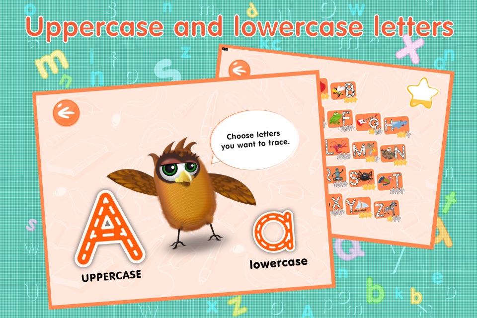 Kids Academy • Learn ABC alphabet tracing and phonics. Montessori education method. screenshot 2