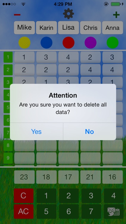 Mini Golf Score Card screenshot-4