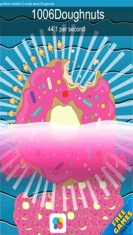 Donut Fast Tap Clicker - Sweet Food Click Time Adventure Free screenshot-3