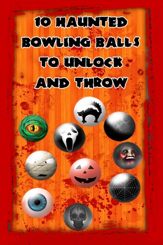 Infinite Bowling Halloween : The scary sport championship Pin League Alley - Free Edition screenshot 2