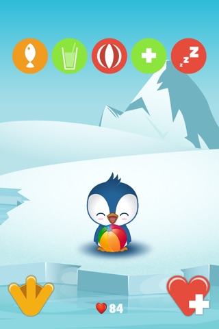 PET PENGUIN - my virtual pet with attitude! - fun, cute, cartoon talking toy animal friend to care for and dress up :) screenshot 3