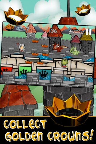 Nimble Knights Rage : A Free Castle Wall Dash with Dragons Game screenshot 3