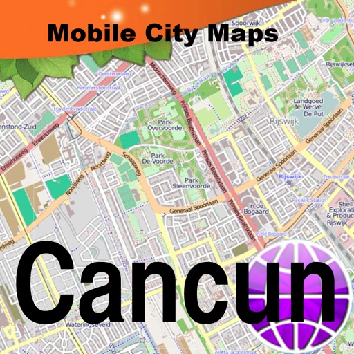 Cancun Street Map