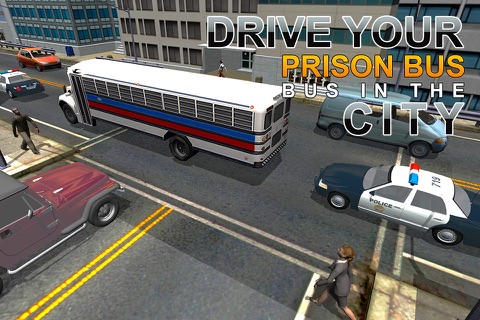 Police Prison Bus Duty – Alcatraz jail criminal transporter simulation screenshot 3