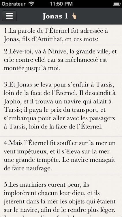 Bible française Livres & Audio