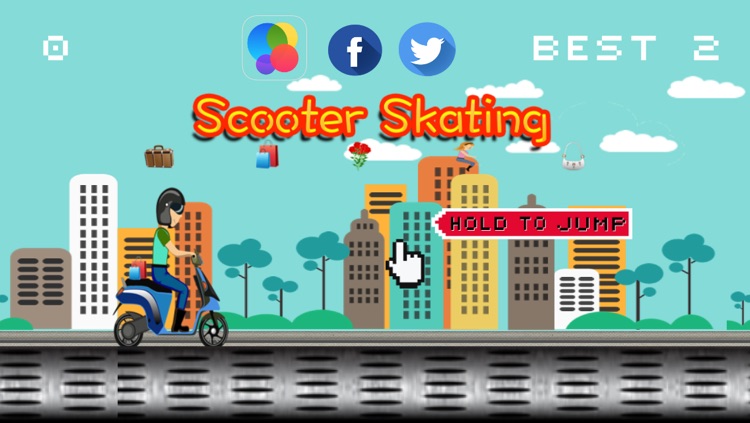 Scooter Skating